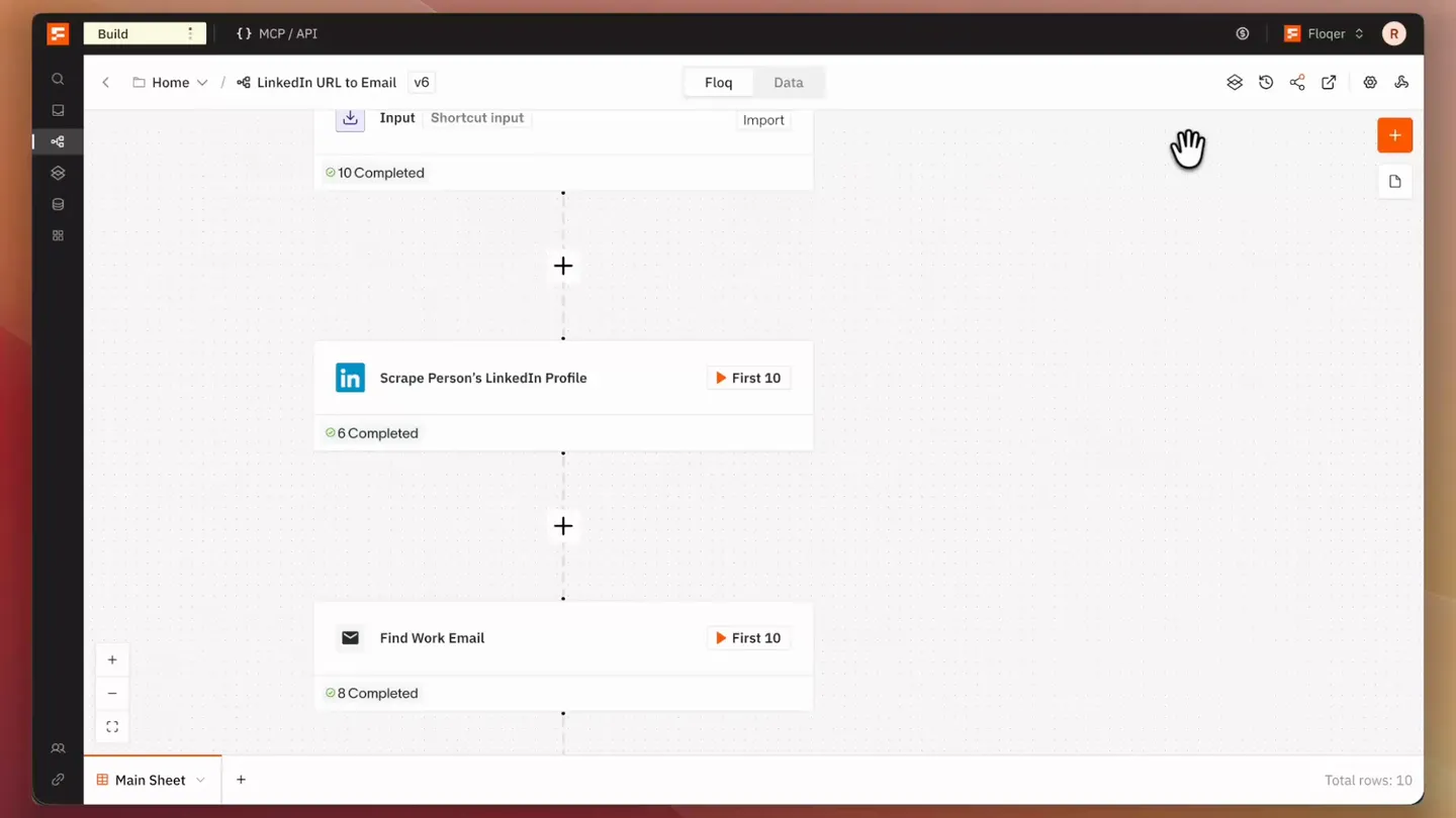Turning on the Sales Navigator trigger in Update Shortcut and publishing the update